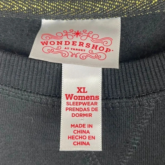 WONDERSHOP Women's Black Pullover Longsleeve Sweater Size XL - Picture 3 of 5